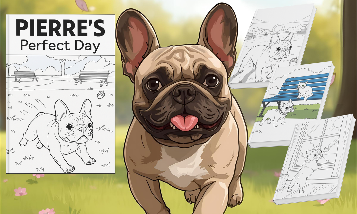 🌟 Pierre’s Perfect Day – A Fun & Relaxing Coloring Adventure 🌟