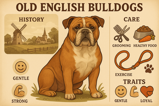 🐾 Part 3: Old English Bulldogs: History, Care & Traits